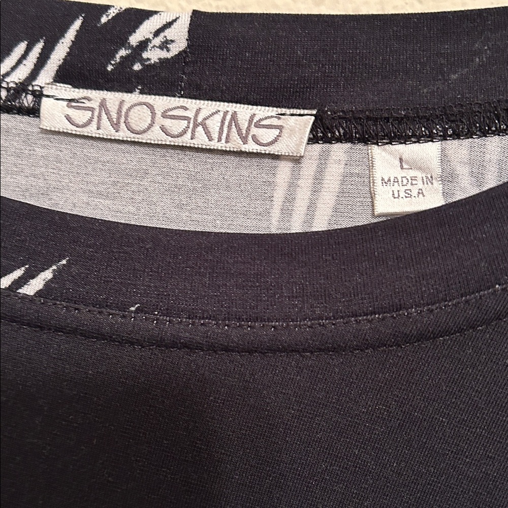 SNO SKINS Black and White Dress - Picture 2 of 2